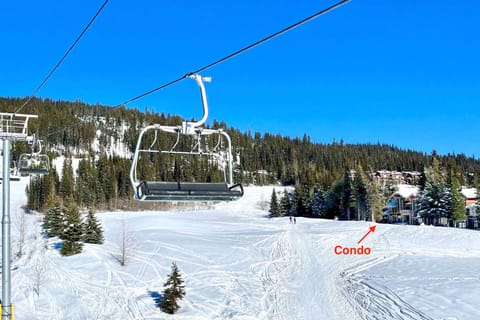 Ski-in ski-out access
