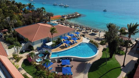 Soak up sweeping ocean views above the sparkling seaside pool.
