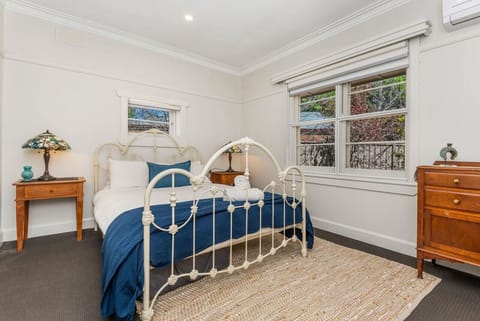 Bedroom 3: Queen bed, split system heating/cooling, blockout blinds