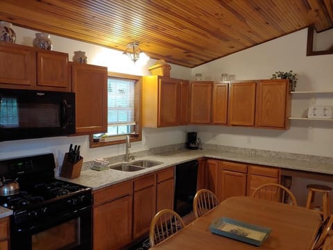 Kitchen at Peaceful Haven