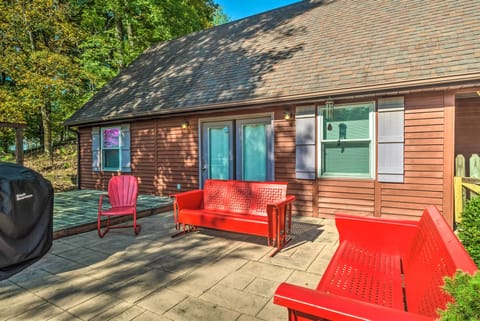 Patio | Deck w/ Swing | Fire Pit | Gas Grill | Dining Area
