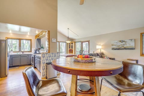 Dining Area | 1st Floor | Gas Fireplace