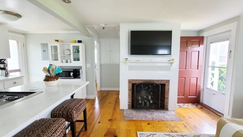 Main living area is open and bright