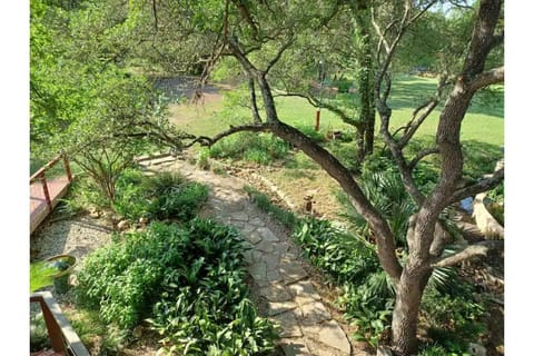 View from the apartment staircase
