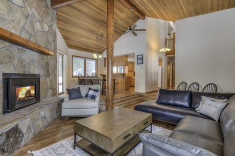 Living  Room looking into dining area 