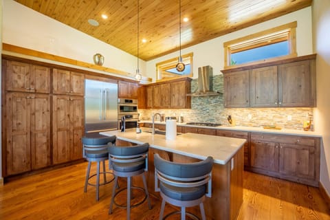 Luxury kitchen offering all the necessities