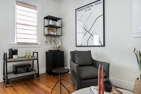 Mini fridge and essentials