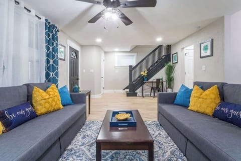 Spacious living room