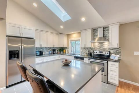 Stylish and open kitchen