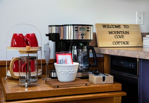 enjoy a single serving or brew up a pot at our coffee station