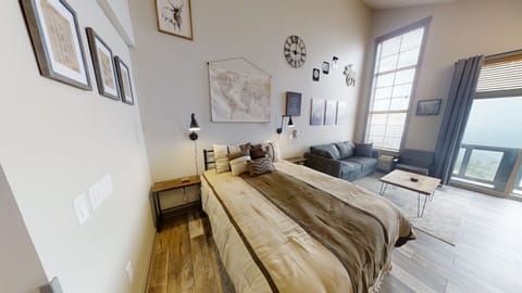 Indoors, Home Decor, Lamp, Bed, Furniture