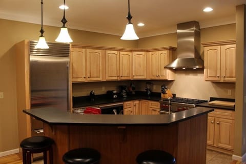 Indoors, Kitchen, Lighting, Kitchen Island, Furniture