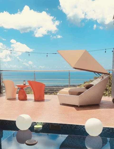 A private pool made for two; immerse, relax, and fall in love with the view all over again