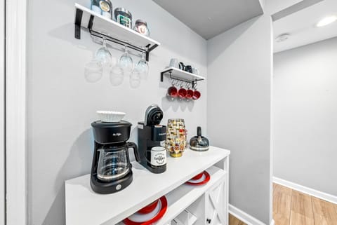 Start your morning with the rich aroma of warm coffee, sure to energize you.