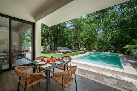 Pool area