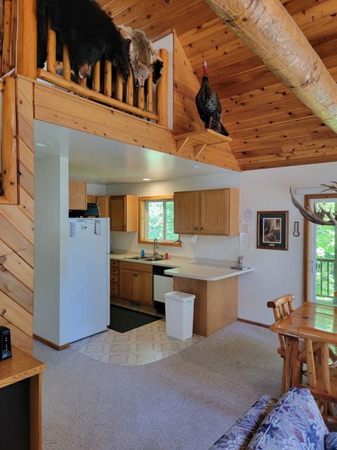 Fully stocked kitchen