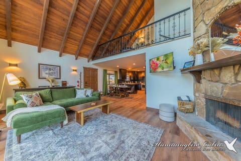 Wood-burning fireplace (firewood is NOT provided).