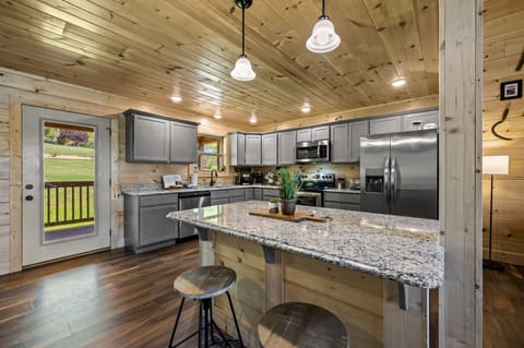 A kitchen big enough for the whole family!