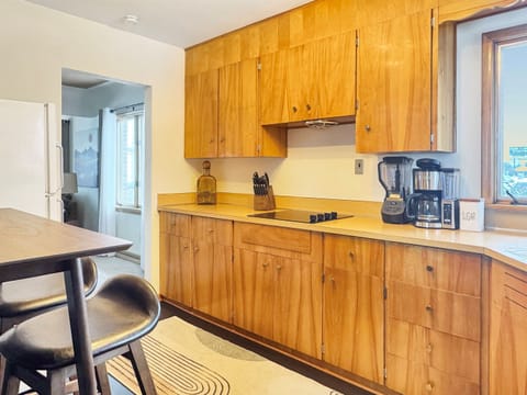 Start your mornings here with coffee station and eat in kitchen.