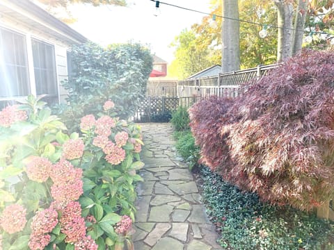 Walkway from Front Back Patio to Rear Back Patio