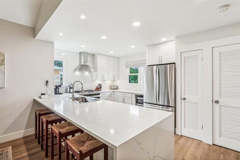 Renovated Kitchen at 5 Beachside Drive