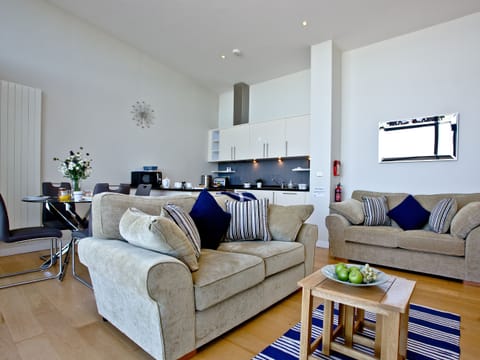 Attractive open-plan living space | Bliss - Horizon View, Westward Ho!
