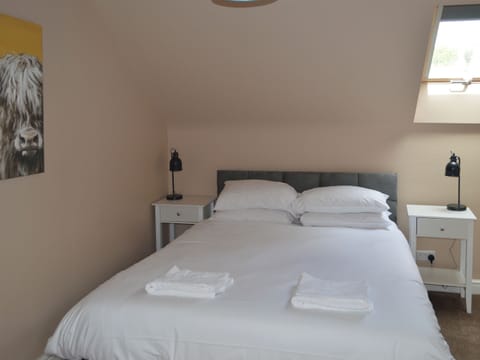 Double bedroom | The Farmhouse - Home Farm, Dunragit, near Stranraer