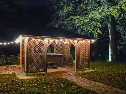 Hot tub | The Farmhouse - Home Farm, Dunragit, near Stranraer