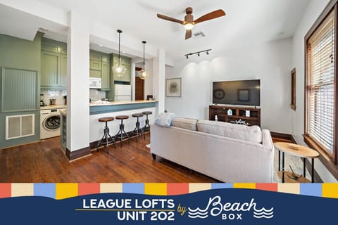 Welcome to League Lofts 202 by BeachBox