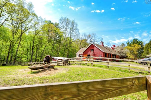 Killingly Vacation Rental | Studio | 1BA | 340 Sq Ft | 2 Steps Required