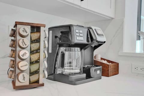 We provide all the necessities you may need- from your morning cup of coffee (drip or single serve) to the spices to cook any meal!