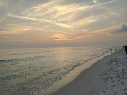 Sunset at beach