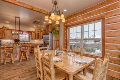 Where family meals, late-night snacks, and morning coffee moments happen.