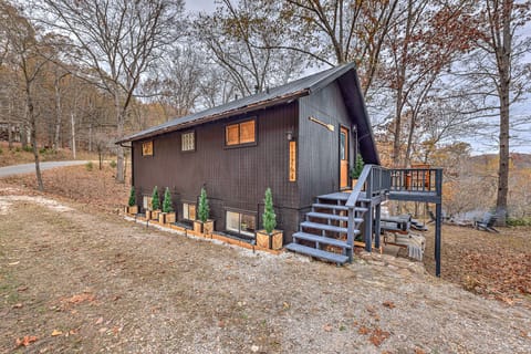 Master bedroom and kitchen are on bottom floor. Bedrooms 1 & 2 upstairs