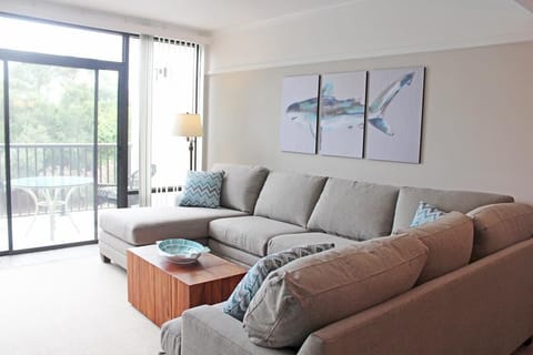 Living Area Opens to Balcony