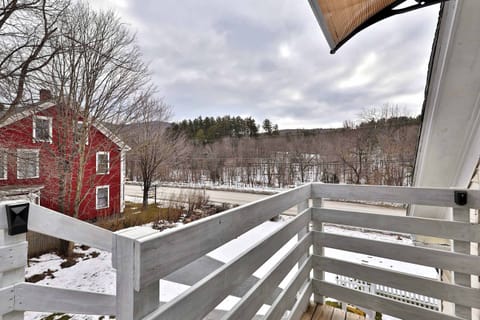 View of backyard from the entry of the suite