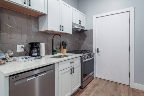 Fully stocked kitchen