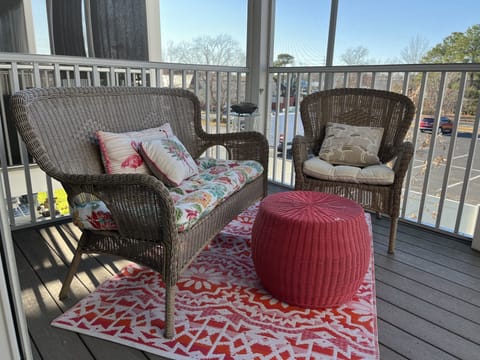 Screened porch from Living area