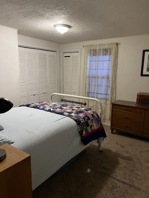 Bedroom #1 w/ Full Size Bed. Additional twin Bed is also available.