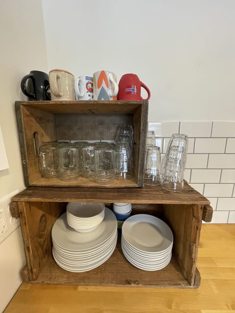 Plates, glasses, mugs-even some cool Norwegian ones!