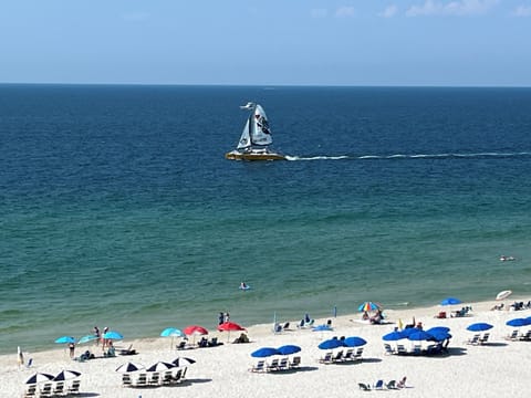 Gulf view from the Balcony