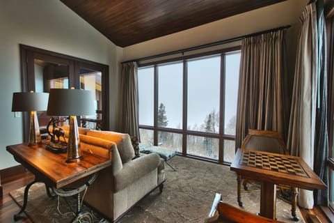 Indoors, Living Room, Furniture, Table Lamp, Lamp