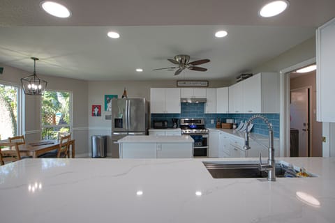 Lots of counter space and HUGE sink!
