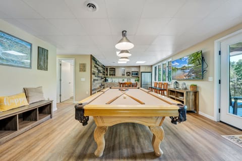 Get ready for some family friendly competition as you spend your evenings playing billiards.