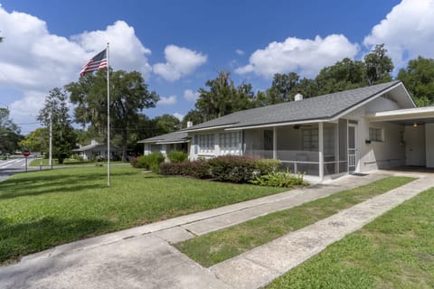 Covered Parking for one car.  Two tandem spaces. 