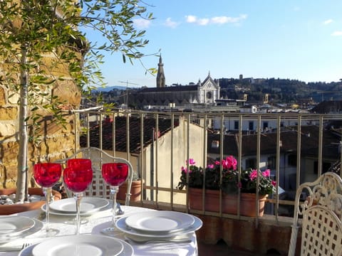 view from private terrace 