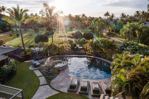 Relax into golden hour with endless tropical views.