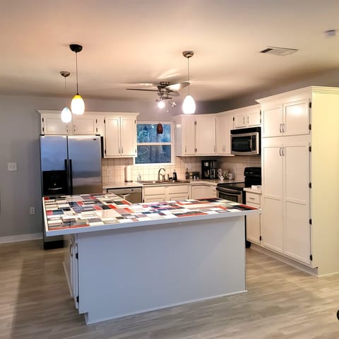 Fully Stocked with everything needed for longer stays