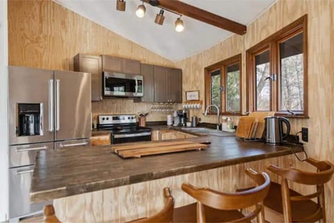 A fully stocked kitchen ready for your culinary creations.