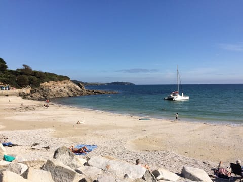 Swanpool Beach only 10 minutes walk from the property